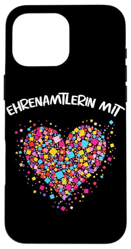 Ehrenamtlerin mit Herz Ehrenamt Spruch an der Tafel Sozial Hülle für iPhone 16 Pro Max Ehrenamtlerin mit Herz Ehrenamt Spruch an der Tafel Sozial Hülle für iPhone 16 Pro Max von Entdecke Witzige Tier Designs & Sprüche
