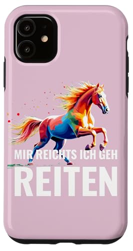 Ich geh reiten Pferdeliebe Reiterin Pony Pferdesport Cowgirl Hülle für iPhone 11 Ich geh reiten Pferdeliebe Reiterin Pony Pferdesport Cowgirl Hülle für iPhone 11 von Entdecke Witzige Tier Designs & Sprüche