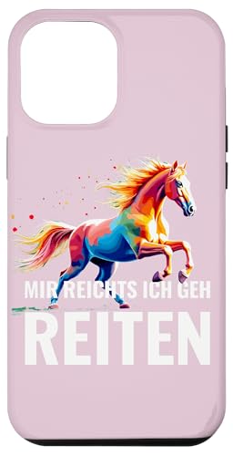Ich geh reiten Pferdeliebe Reiterin Pony Pferdesport Cowgirl Hülle für iPhone 12 Pro Max Ich geh reiten Pferdeliebe Reiterin Pony Pferdesport Cowgirl Hülle für iPhone 12 Pro Max von Entdecke Witzige Tier Designs & Sprüche