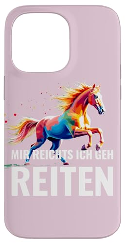 Ich geh reiten Pferdeliebe Reiterin Pony Pferdesport Cowgirl Hülle für iPhone 14 Pro Max Ich geh reiten Pferdeliebe Reiterin Pony Pferdesport Cowgirl Hülle für iPhone 14 Pro Max von Entdecke Witzige Tier Designs & Sprüche