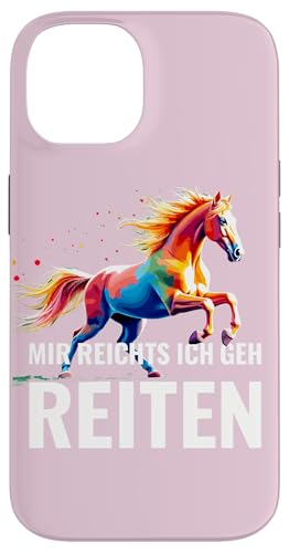 Ich geh reiten Pferdeliebe Reiterin Pony Pferdesport Cowgirl Hülle für iPhone 14 Ich geh reiten Pferdeliebe Reiterin Pony Pferdesport Cowgirl Hülle für iPhone 14 von Entdecke Witzige Tier Designs & Sprüche