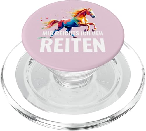 Ich geh reiten Pferdeliebe Reiterin Pony Pferdesport Cowgirl PopSockets PopGrip für MagSafe Ich geh reiten Pferdeliebe Reiterin Pony Pferdesport Cowgirl PopSockets PopGrip für MagSafe von Entdecke Witzige Tier Designs & Sprüche