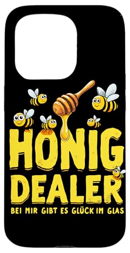 Imker Glück im Glas Natur Honigdealer Imkerin Honig Imkerei Hülle für iPhone 15 Pro von Entdecke Witzige Tier Designs & Sprüche
