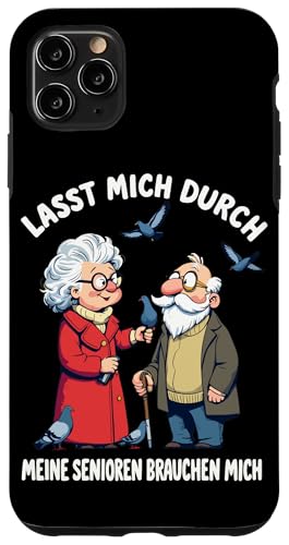 Lasst mich durch meine Senioren brauchen mich Altenpflegerin Hülle für iPhone 11 Pro Max Lasst mich durch meine Senioren brauchen mich Altenpflegerin Hülle für iPhone 11 Pro Max von Entdecke Witzige Tier Designs & Sprüche