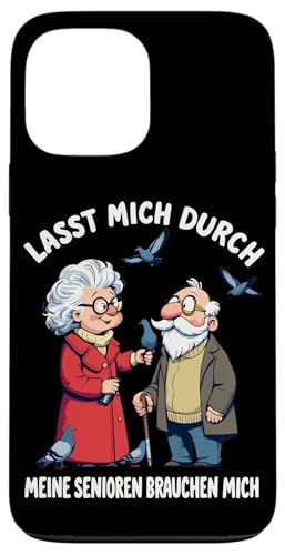 Lasst mich durch meine Senioren brauchen mich Altenpflegerin Hülle für iPhone 13 Pro Max Lasst mich durch meine Senioren brauchen mich Altenpflegerin Hülle für iPhone 13 Pro Max von Entdecke Witzige Tier Designs & Sprüche