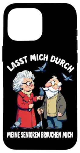 Lasst mich durch meine Senioren brauchen mich Altenpflegerin Hülle für iPhone 16 Pro Max Lasst mich durch meine Senioren brauchen mich Altenpflegerin Hülle für iPhone 16 Pro Max von Entdecke Witzige Tier Designs & Sprüche