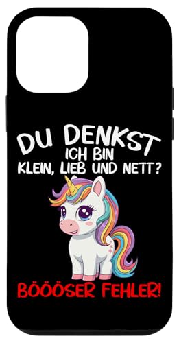 Lustiges Einhorn Du Denkst Ich Bin Klein Lieb Nett Spruch Hülle für iPhone 12 mini Lustiges Einhorn Du Denkst Ich Bin Klein Lieb Nett Spruch Hülle für iPhone 12 mini von Entdecke Witzige Tier Designs & Sprüche