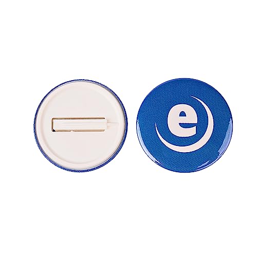 Enterprise Products - Super-Safe Zubehör für 250 Buttonrohlinge ohne Nadel - 45mm von Enterprise Products