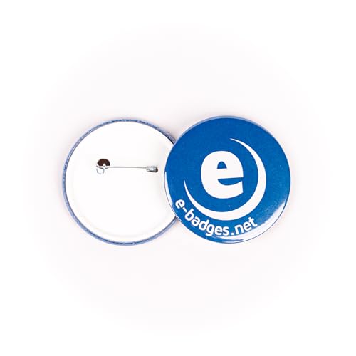 Enterprise Products - Zubehör für 250 Buttons mit Sicherheitsnadel - 38mm von Enterprise Products