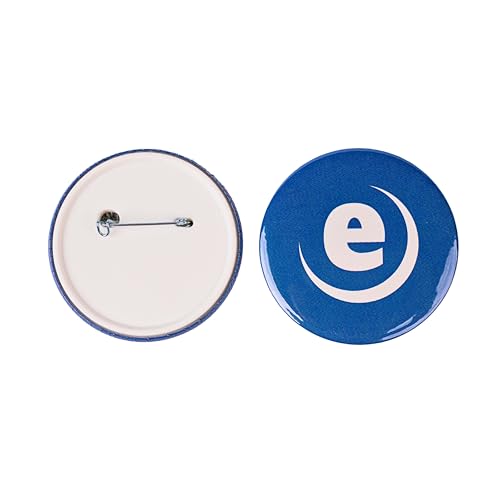 Enterprise Products - Zubehör für 250 Buttons mit Sicherheitsnadel - 77mm von Enterprise Products