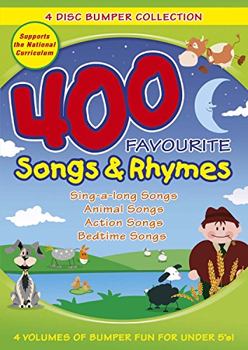 400 Favourite Songs and Rhymes [DVD] [UK Import] von Entertainment One