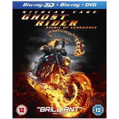 Ghost Rider: Spirit of Vengeance [3D Blu-ray] [UK Import] von Entertainment One