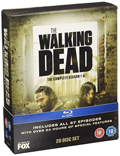 The Walking Dead: Seasons 1-5 [20 Blu-rays] [UK Import] von Entertainment One