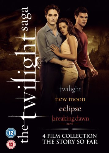 Twilight Saga 4 Film Collection: Twilight/New Moon/Eclipse/Breaking Dawn Part 1 (UK Import) von Entertainment One