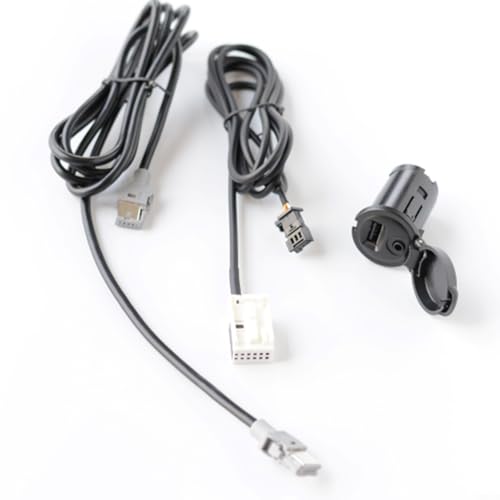 Entgoinggo AUX-Adapter-Audiokabel, Verlängerungs-Zusatzschnittstelle, Auto-AUX-Kabel, 96656713XT USB-Buchse für zentrale Steuerung, RD45-Host-kompatibel Entgoinggo AUX-Adapter-Audiokabel, Verlängerungs-Zusatzschnittstelle, Auto-AUX-Kabel, 96656713XT USB-Buchse für zentrale Steuerung, RD45-Host-kompatibel von Entgoinggo