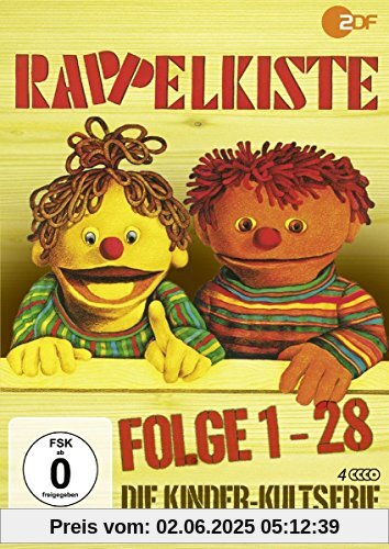 Rappelkiste, Folge 1-28 [4 Discs] von Entwickelt und hergestellt vom Team der Rappelkiste