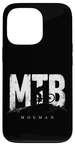 MTBMOUMAN Mountainbiking Hülle für iPhone 13 Pro von Entwürfe für Mountainbikes