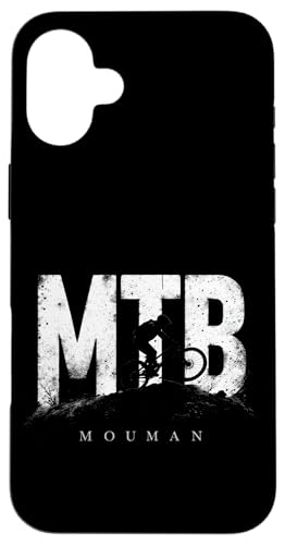 MTBMOUMAN Mountainbiking Hülle für iPhone 16 Plus von Entwürfe für Mountainbikes