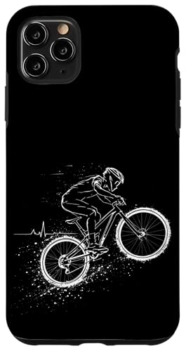 Mountainbiken Hülle für iPhone 11 Pro Max von Entwürfe für Mountainbikes