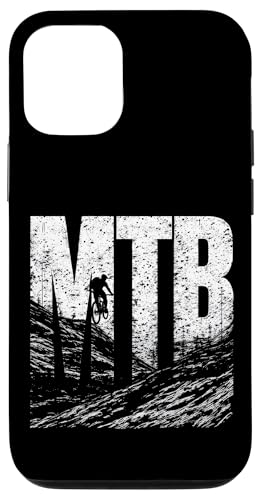 Mountainbiken Hülle für iPhone 12/12 Pro von Entwürfe für Mountainbikes