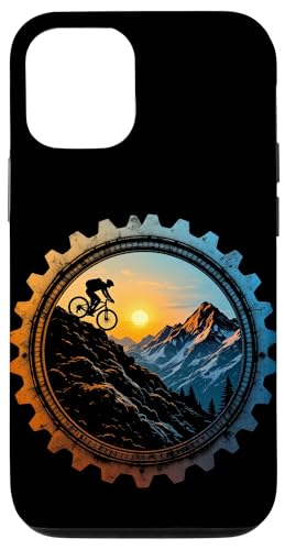 Mountainbiken Hülle für iPhone 12/12 Pro von Entwürfe für Mountainbikes