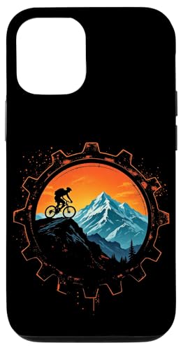 Mountainbiken Hülle für iPhone 12/12 Pro von Entwürfe für Mountainbikes