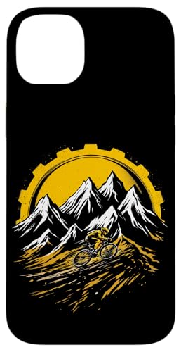 Mountainbiken Hülle für iPhone 14 Plus Mountainbiken Hülle für iPhone 14 Plus von Entwürfe für Mountainbikes