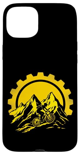 Mountainbiken Hülle für iPhone 15 Plus Mountainbiken Hülle für iPhone 15 Plus von Entwürfe für Mountainbikes