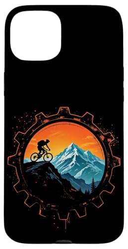 Mountainbiken Hülle für iPhone 15 Plus von Entwürfe für Mountainbikes