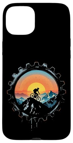 Mountainbiken Hülle für iPhone 15 Plus von Entwürfe für Mountainbikes