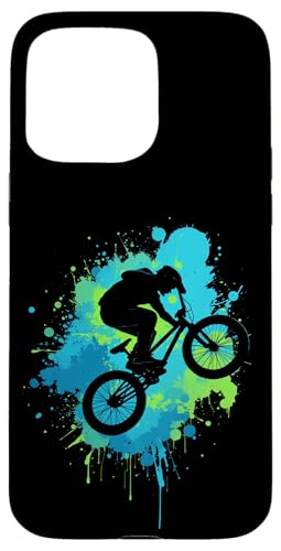 Mountainbiken Hülle für iPhone 15 Pro Max von Entwürfe für Mountainbikes