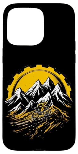 Mountainbiken Hülle für iPhone 15 Pro Max von Entwürfe für Mountainbikes