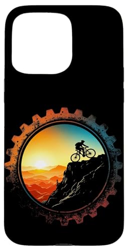 Mountainbiken Hülle für iPhone 15 Pro Max von Entwürfe für Mountainbikes