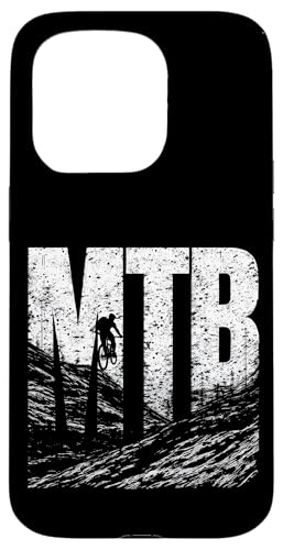 Mountainbiken Hülle für iPhone 15 Pro von Entwürfe für Mountainbikes