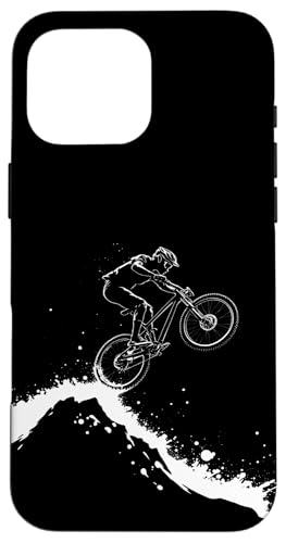 Mountainbiken Hülle für iPhone 16 Pro Max von Entwürfe für Mountainbikes