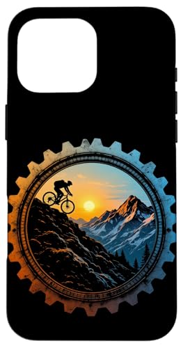 Mountainbiken Hülle für iPhone 16 Pro Max von Entwürfe für Mountainbikes