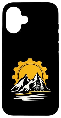 Mountainbiken Hülle für iPhone 16 von Entwürfe für Mountainbikes