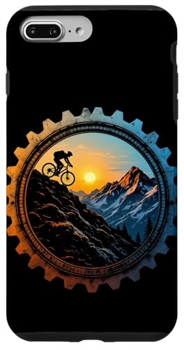 Mountainbiken Hülle für iPhone 7 Plus/8 Plus von Entwürfe für Mountainbikes