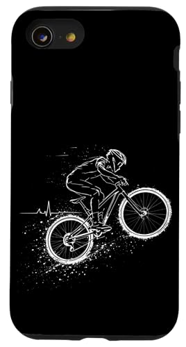 Mountainbiken Hülle für iPhone SE (2020) / 7 / 8 von Entwürfe für Mountainbikes