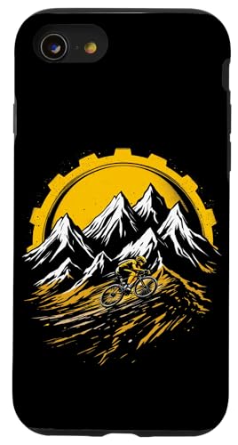 Mountainbiken Hülle für iPhone SE (2020) / 7 / 8 von Entwürfe für Mountainbikes