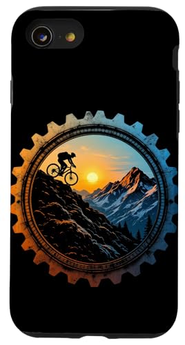 Mountainbiken Hülle für iPhone SE (2020) / 7 / 8 von Entwürfe für Mountainbikes