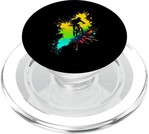 Mountainbiken PopSockets PopGrip für MagSafe von Entwürfe für Mountainbikes