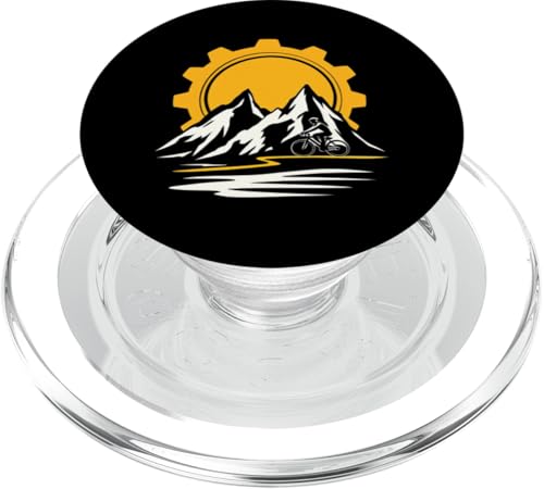 Mountainbiken PopSockets PopGrip für MagSafe von Entwürfe für Mountainbikes