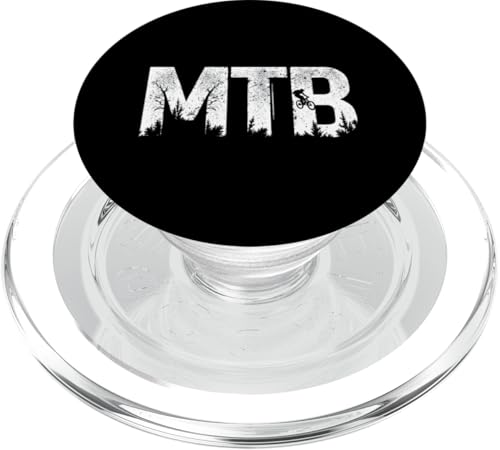 Mountainbiken PopSockets PopGrip für MagSafe von Entwürfe für Mountainbikes