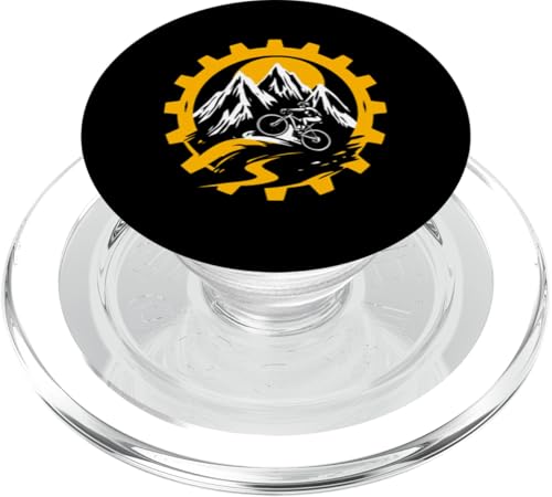 Mountainbiken PopSockets PopGrip für MagSafe von Entwürfe für Mountainbikes
