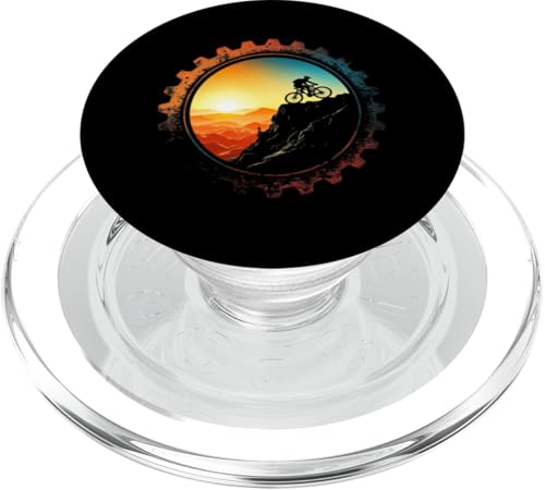 Mountainbiken PopSockets PopGrip für MagSafe Mountainbiken PopSockets PopGrip für MagSafe von Entwürfe für Mountainbikes