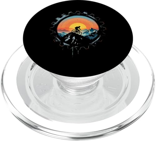Mountainbiken PopSockets PopGrip für MagSafe Mountainbiken PopSockets PopGrip für MagSafe von Entwürfe für Mountainbikes
