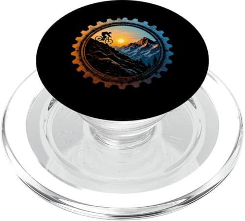 Mountainbiken PopSockets PopGrip für MagSafe von Entwürfe für Mountainbikes