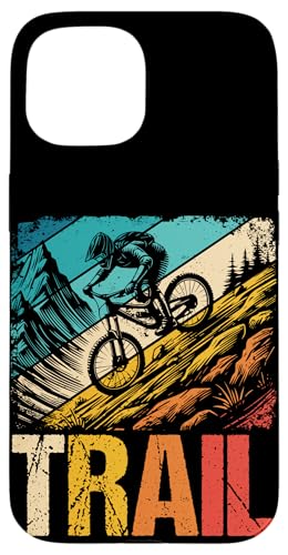 TRAIL Mountainbiking Hülle für iPhone 15 von Entwürfe für Mountainbikes