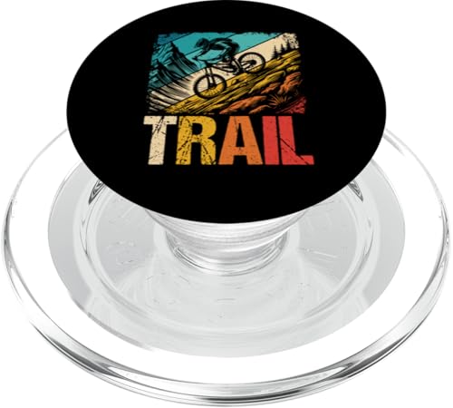 TRAIL Mountainbiking PopSockets PopGrip für MagSafe von Entwürfe für Mountainbikes